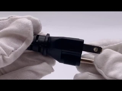 Япония 3-прицепный плагин к IEC 320 C13 AC Power Cord Set Molding