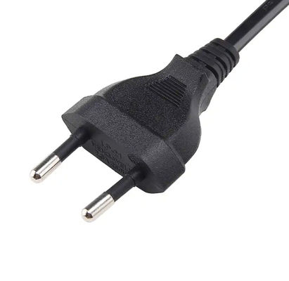 Сертификат VDE Кабель расширения электропровода ЕС 2.5A 250V 2 штифта