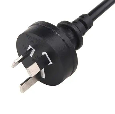 3 штифта стандартный электропровод AU SAA сертификация 250V 10A Австралийский кабель