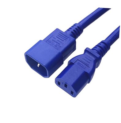 Электрический IEC расширительный кабель питания C13 C14 мужской и женский 16A 250V кабель