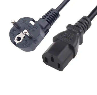 VDE 16A 250V 3 штифты С13 EU Power Cord