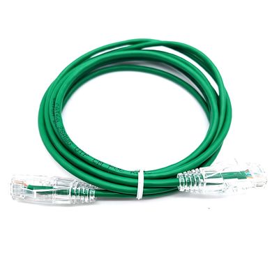 водонепроницаемый Cat6A UTP 4PR RJ45 соединитель 28AWG патч кабель кабеля с ПВХ курткой применяется к LAN сети