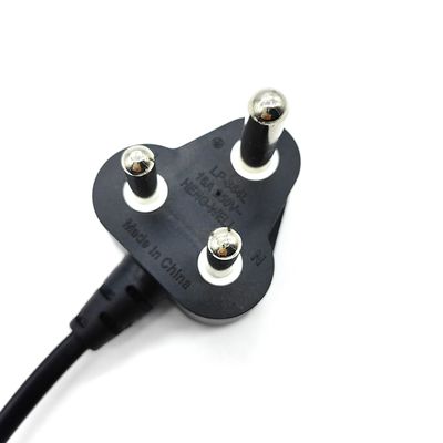 16A 250V 3Pin ПВХ Индия расширительный кабель 1M Длина OEM на заказ